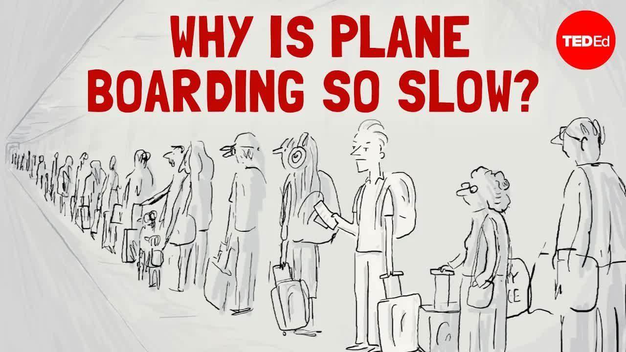 The fastest way to board a plane, according to mathematics - Rachel Yang