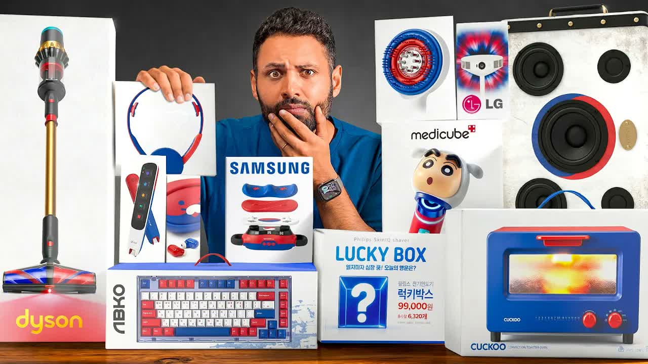 I bought the CRAZIEST Tech from South Korea