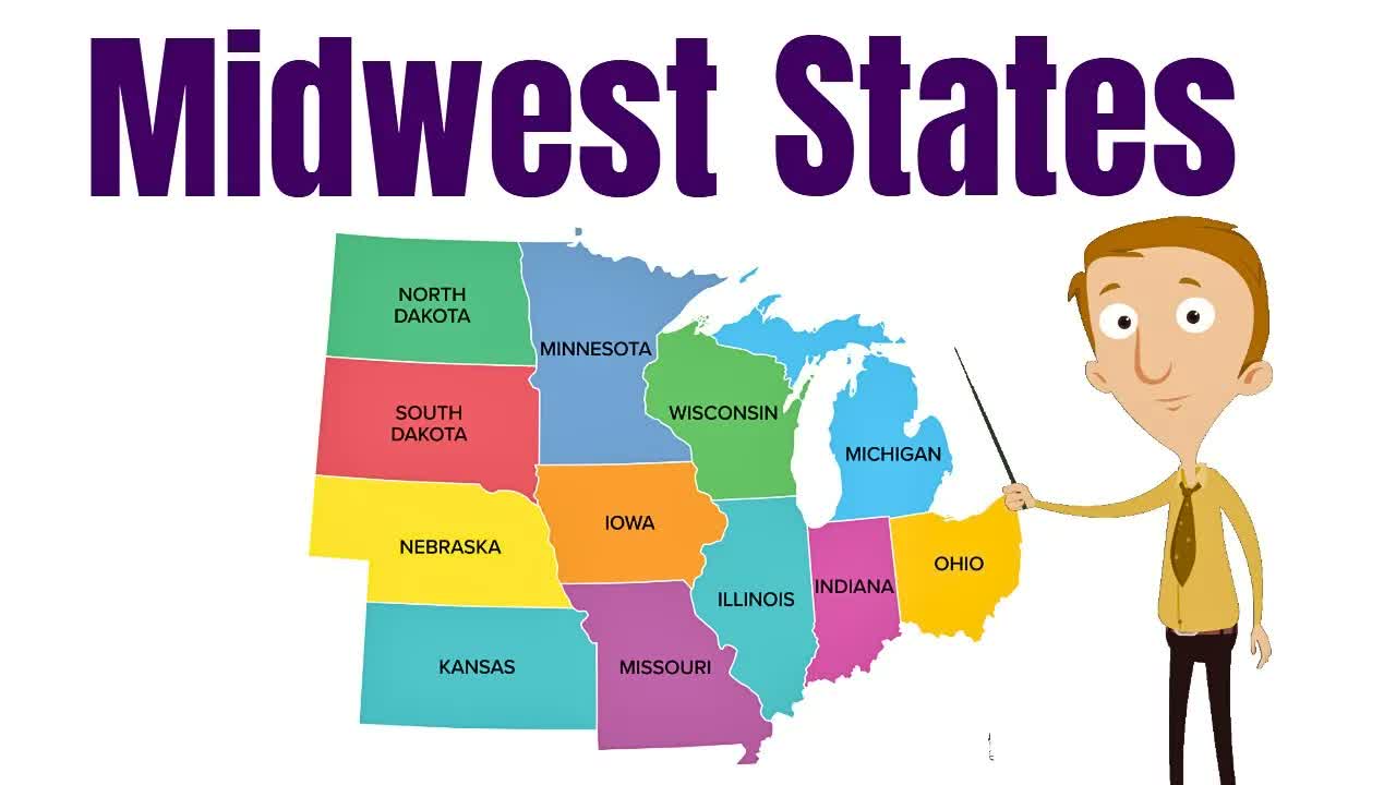 Learn the U.S. States: The Midwest Region