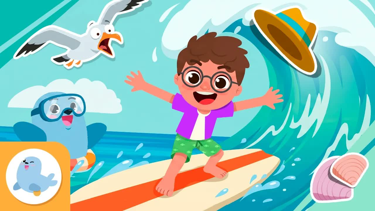SUMMER VOCABULARY for Kids ☀️🏖️ Clothes, Beach, and Water Transport