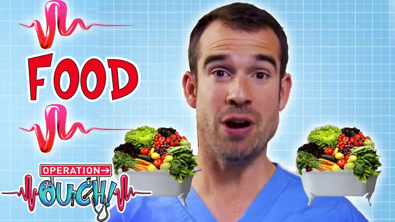 Every Year You Eat About 500Kg Of Food (But Why?!) 🍕 | Science for Kids | @OperationOuch