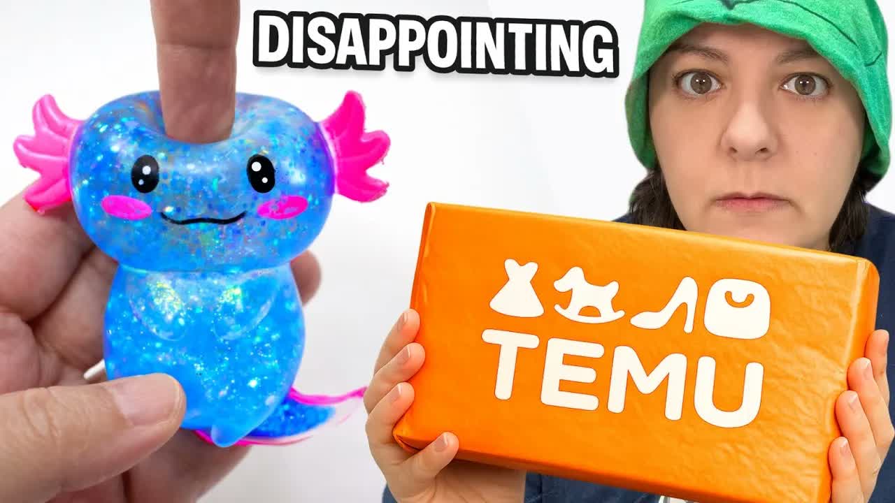 I Bought EVERY Temu Axolotl Fidget Toy