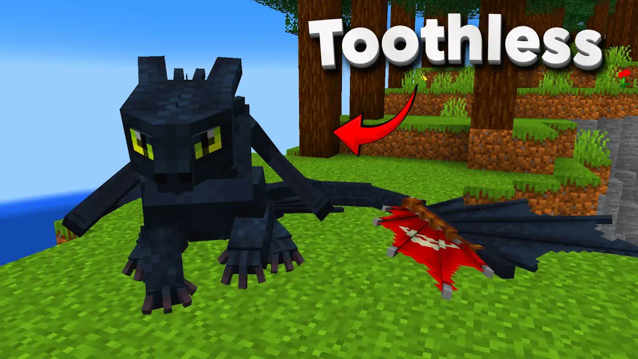 How to Train your Dragon in Minecraft - A Showcase