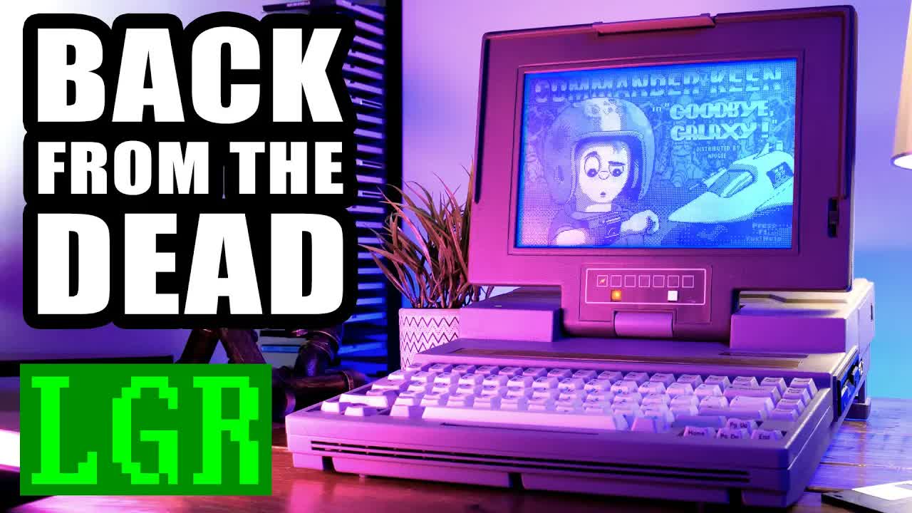 Classic Laptop Lives Again! 3D Printed Chaplet Halikan Rebuild