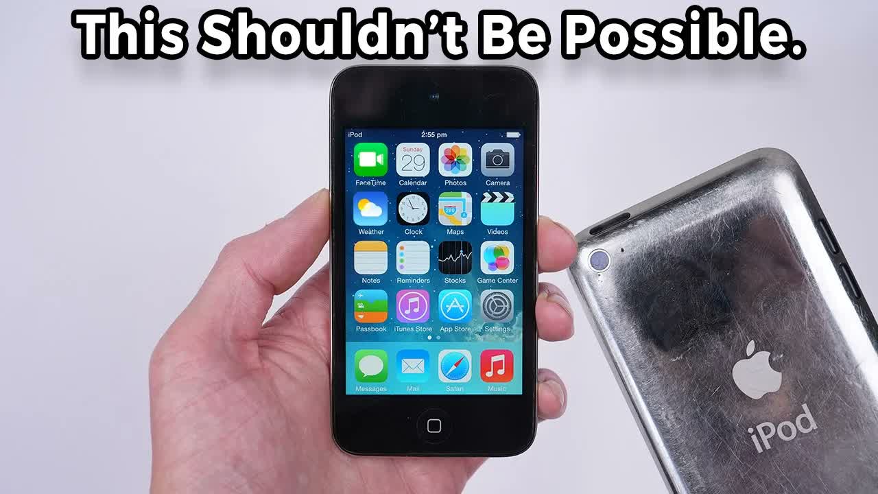 Apple Never Expected Anyone To Do This! - Updating An iPod To An Unsupported IOS Version.