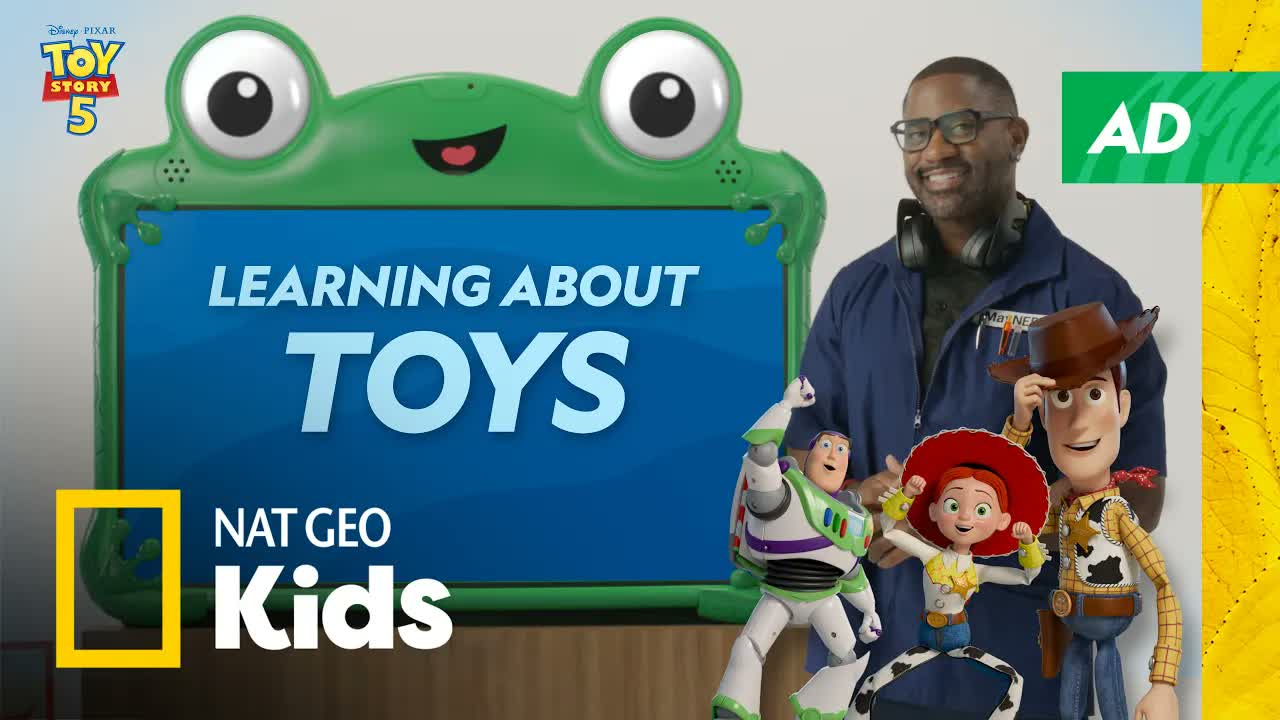 AD | Toy Story 5: Slime, Science & History of Toys! 📚🧪| @natgeokids
