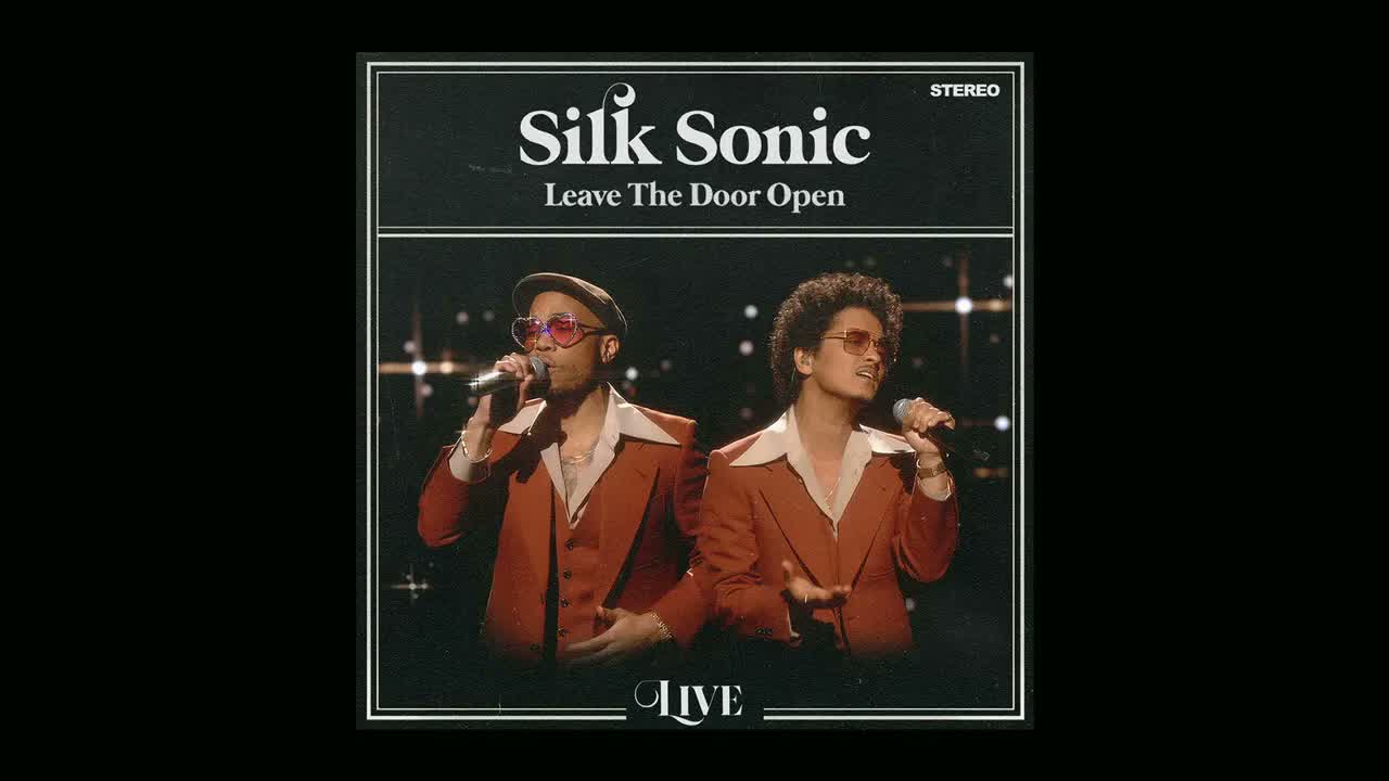 Bruno Mars, Anderson .Paak, Silk Sonic - Leave The Door Open (Live) [Official Audio]