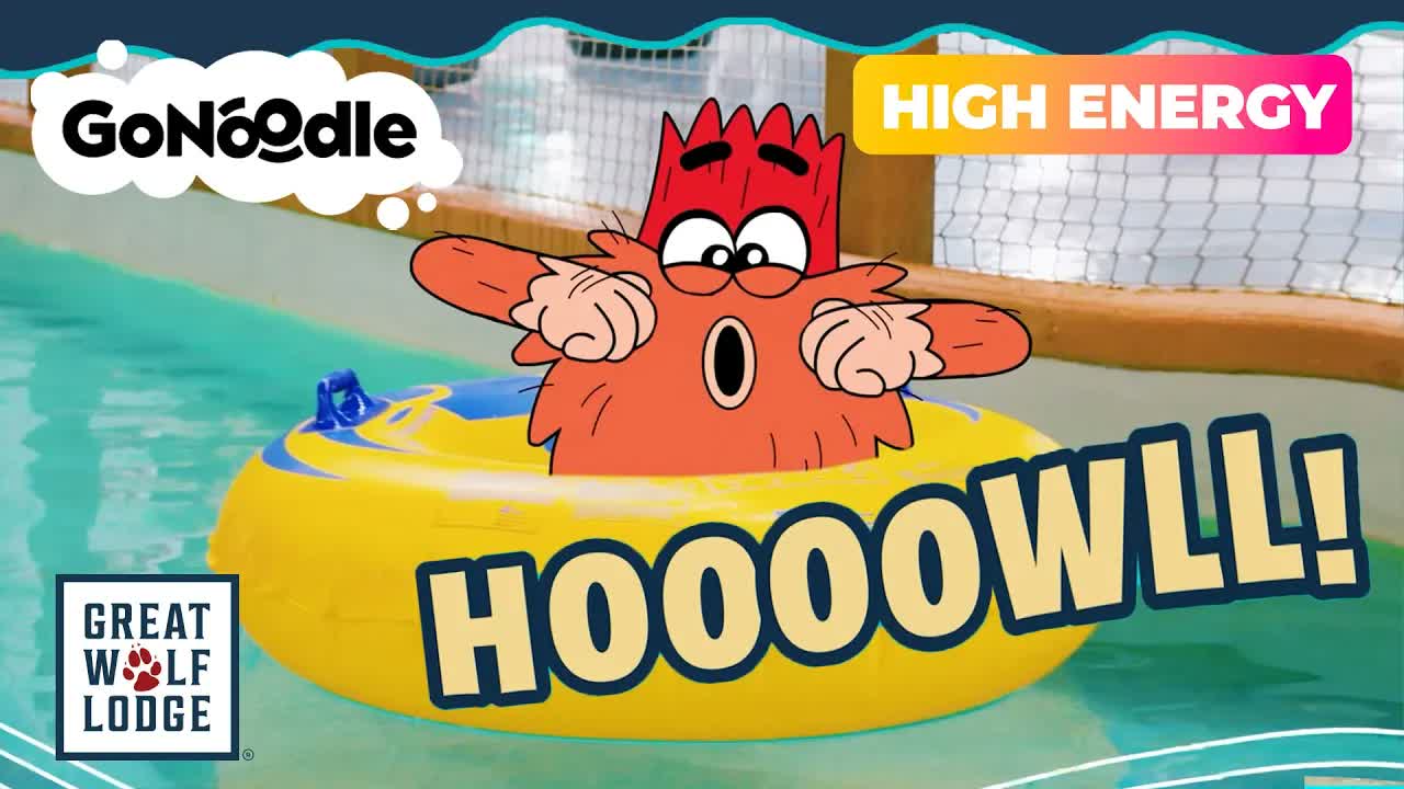 Great Wolf Stomp: The Squatchy REMIX! | Dance Videos for Kids | GoNoodle