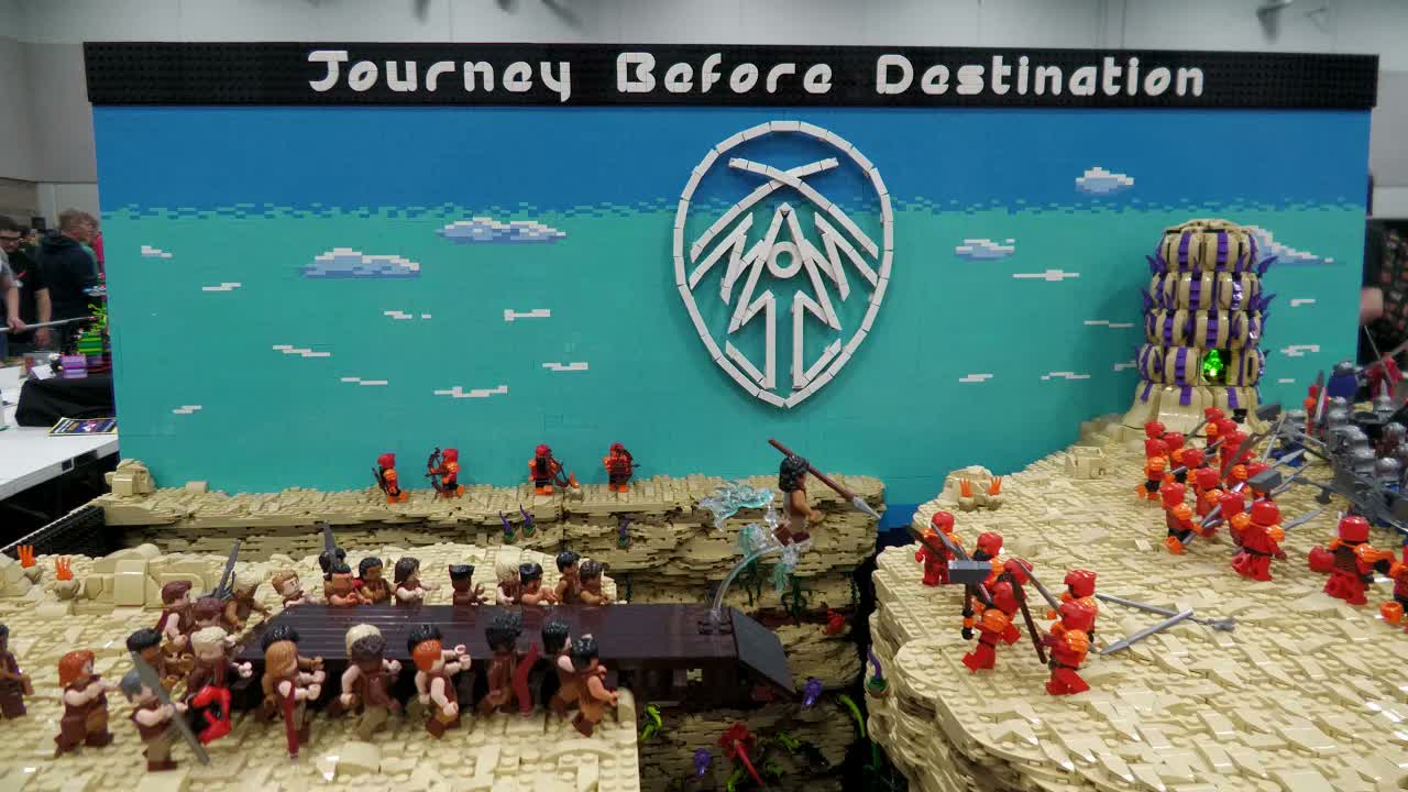 LEGO Stormlight Archive: The Way of Kings Battle Scene