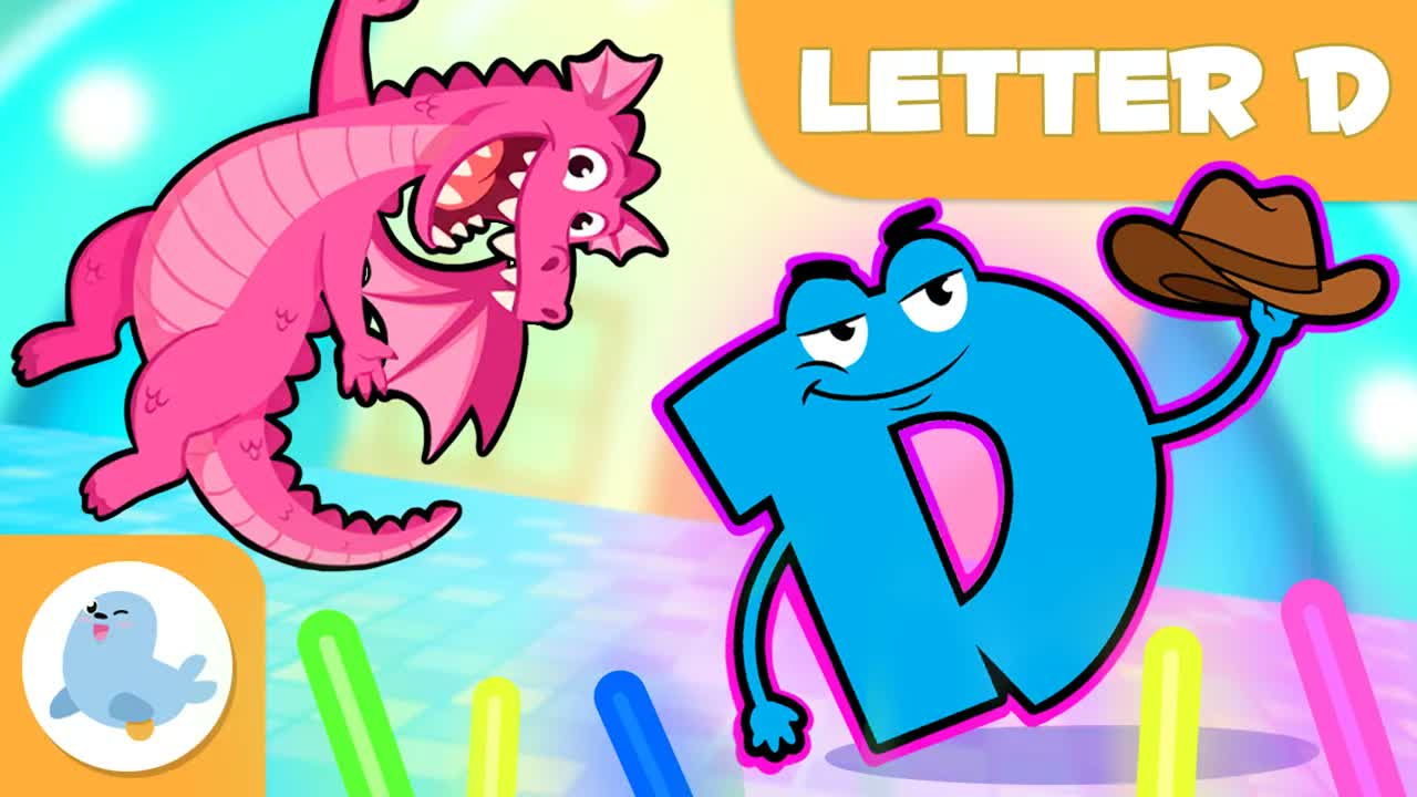 Letter D 🦖🎵 the New ABCs from Smile and Learn
