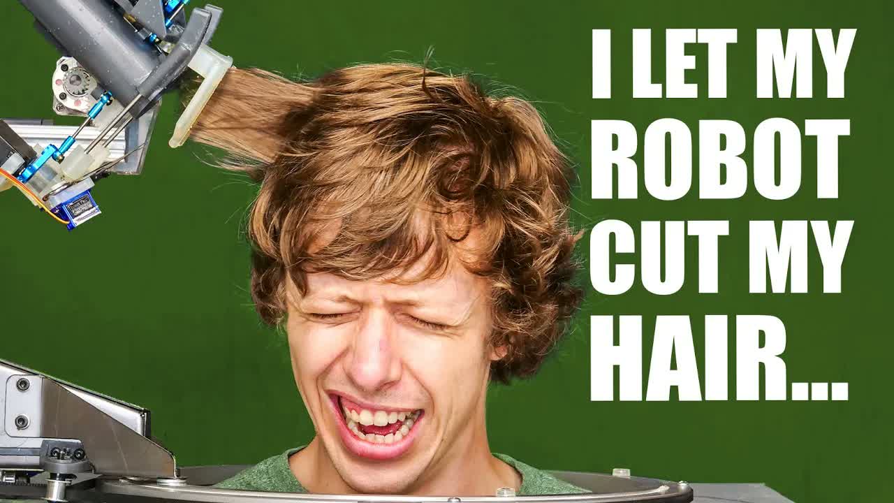 I made a hair cutting machine