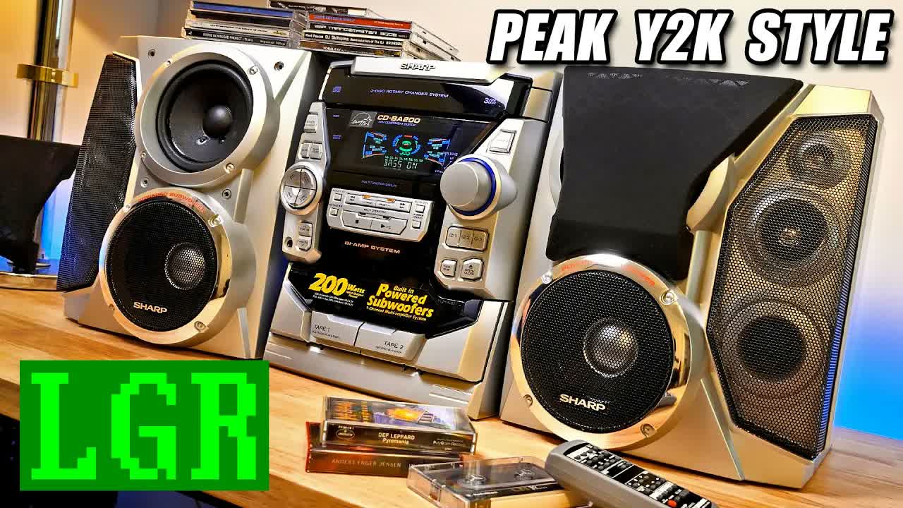 Unboxing a NEW 25-Year-Old Stereo! Sharp CD-BA200 from 2000