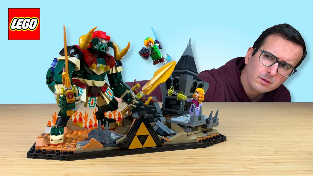 LEGO Zelda Ocarina of Time Final Battle (REVIEW)