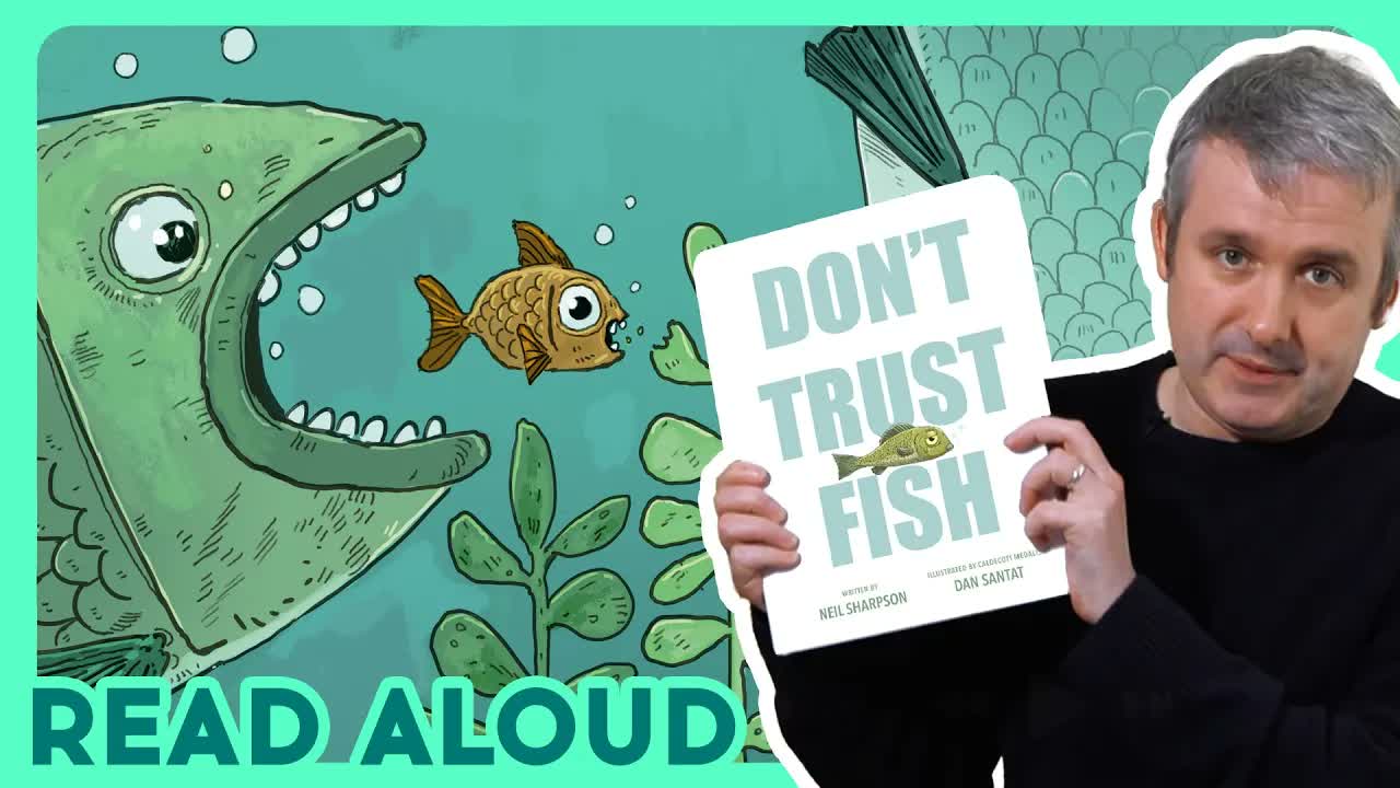 🐟 DON'T TRUST FISH - Read Aloud with the Author | Brightly Storytime