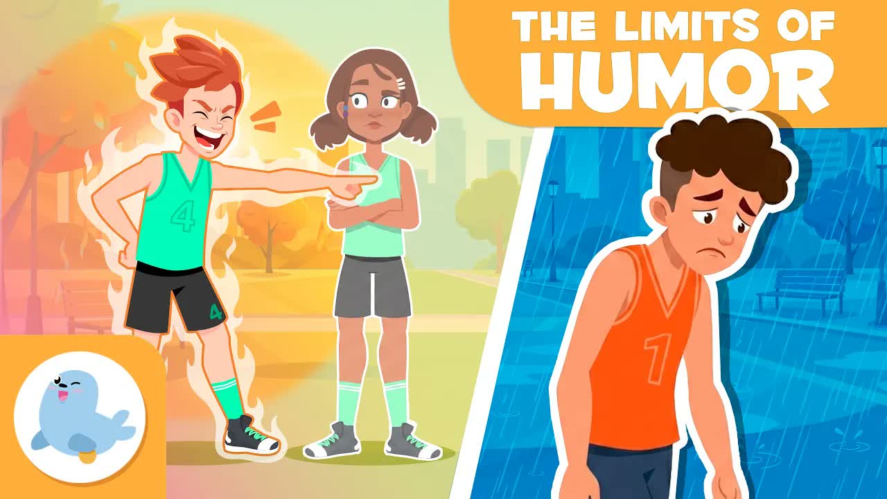 The LIMITS of HUMOR for Kids 😄💬 Laughing With Someone vs. Laughing at Someone