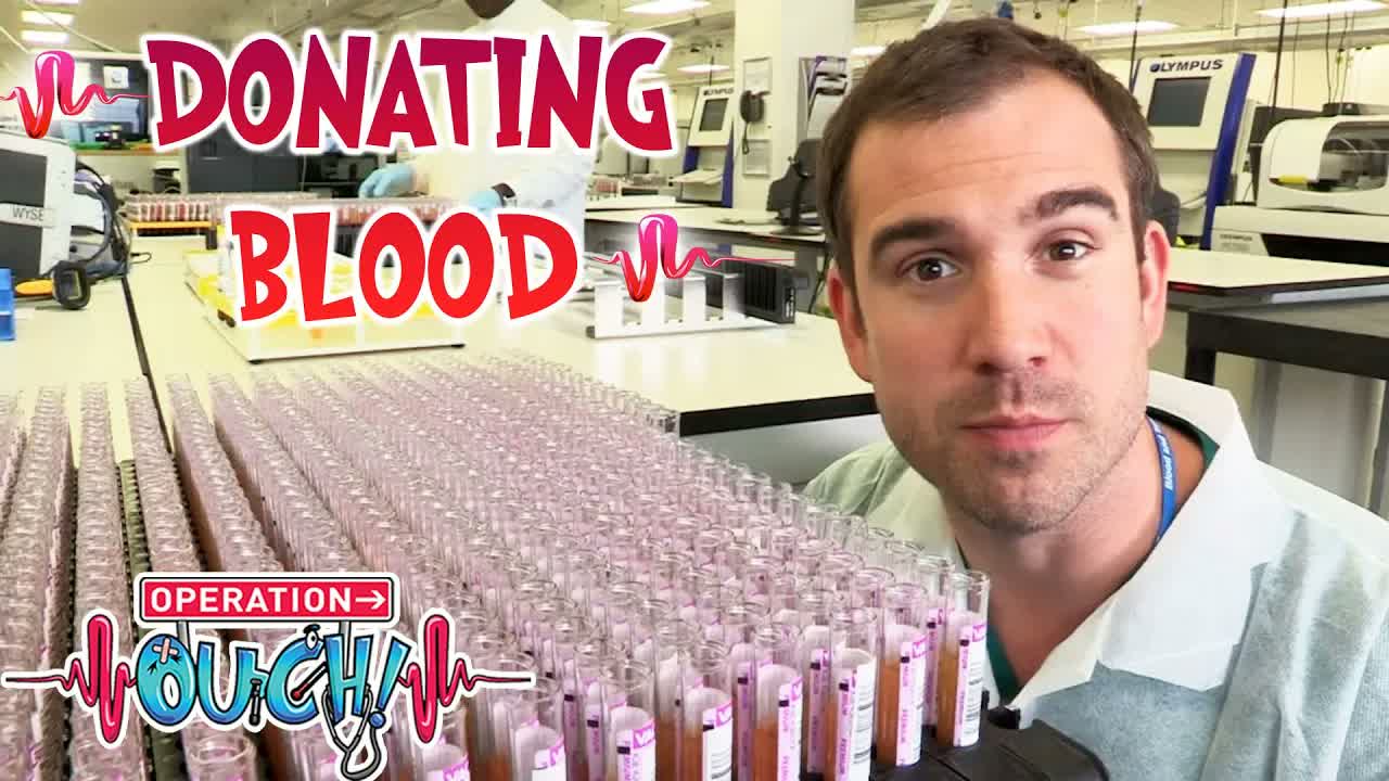 Donating Blood To Help Save Lives 💛 | Full Episode | Science for Kids | @OperationOuch