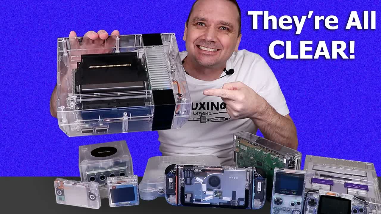 I Turned My Game Consoles CLEAR! Here's How I Did It.