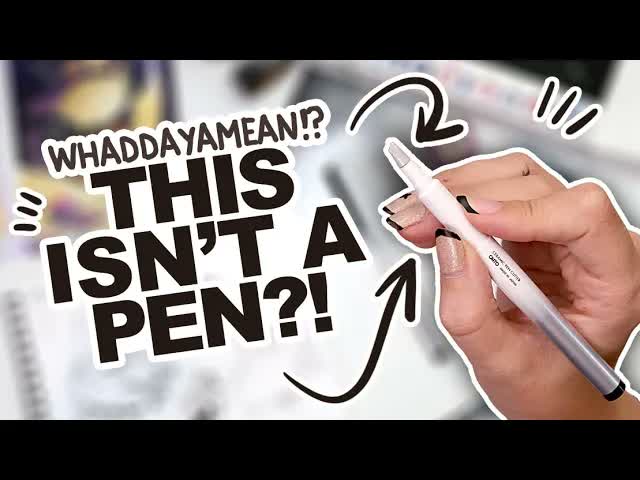 YOU'RE TELLING ME ITS A KNIFE? | Drawing Spooky Floral Cat Ghosties | ZenPop! Stationery Unboxing