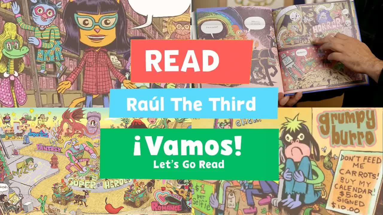 PBS KIDS Read | Raúl the Third Reads "¡Vamos! Let's Go Read" 📚