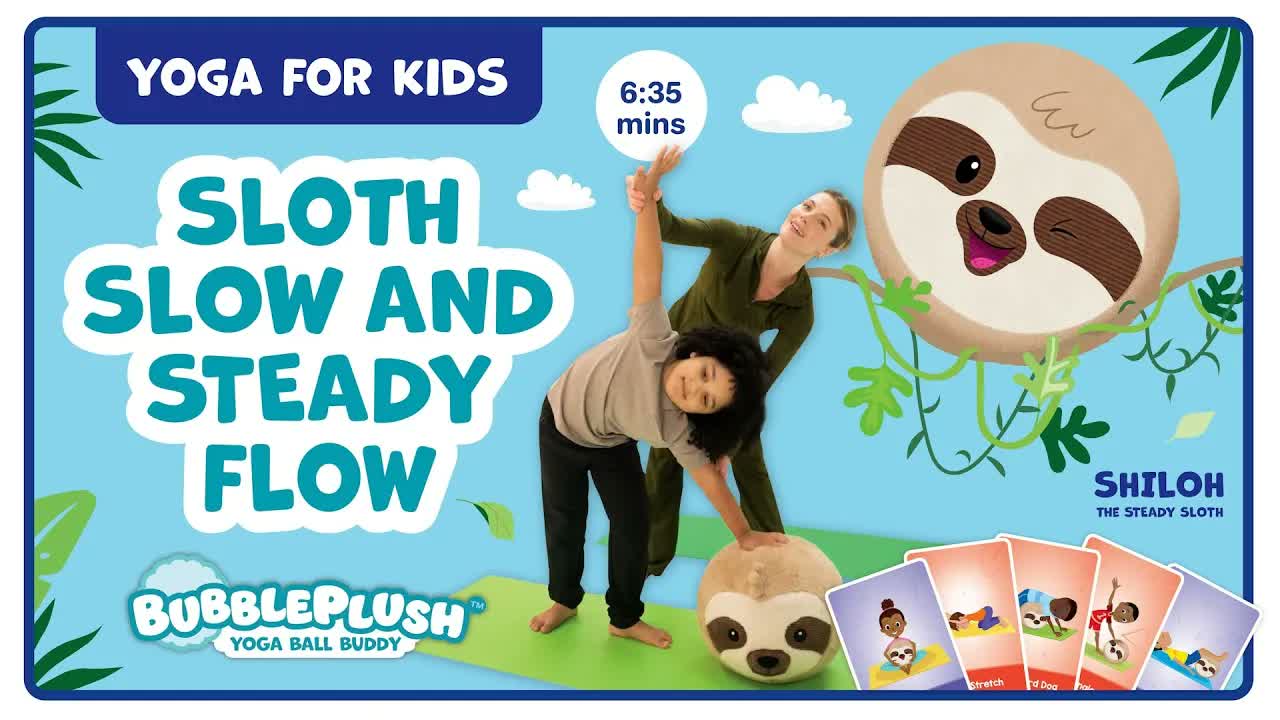 Activity Card Flow | Calming Yoga For Kids | GoNoodle