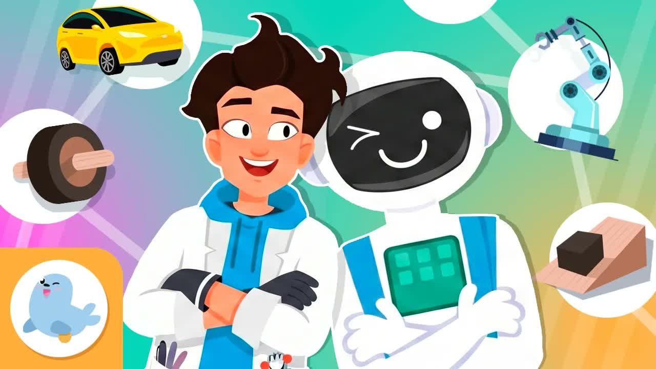 ⚙️ MACHINES and ROBOTS for Kids 🤖 Simple Machines and Complex Machines 🔧