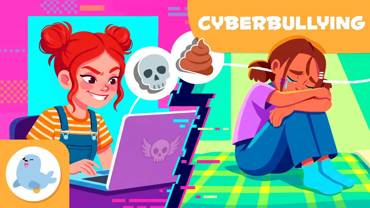 CYBERBULLYING for Kids 💻🛡️ What It Is, How to Recognize It, and What to Do About It