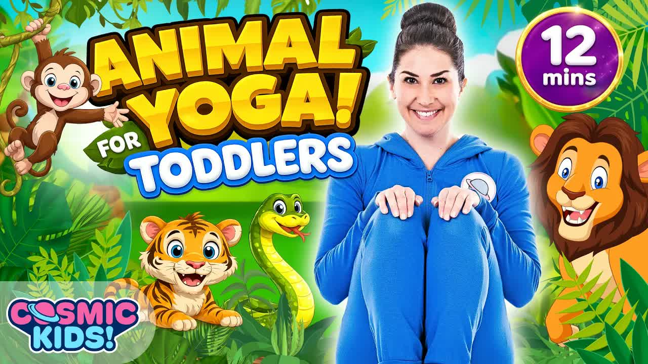 Animal Yoga for Toddlers! | Cosmic Kids Yoga
