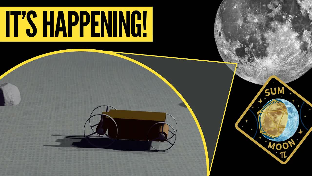 Calculating pi with a lunar rover (Moon Pi Update!)