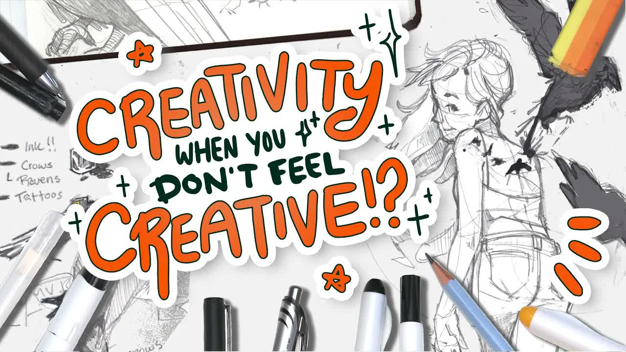 RAVENS HAVE BEARDS?! | Creating Without Feeling Creative | FASIMS