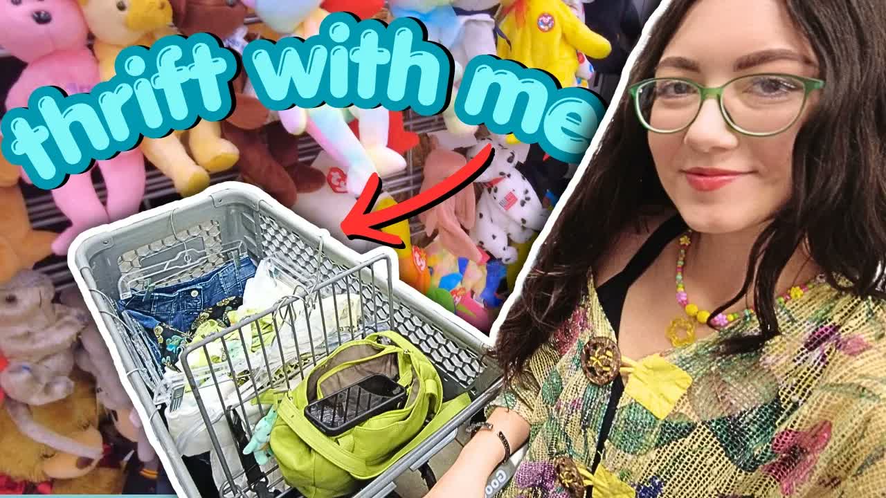 let's go thrifting for CUTE CLOTHES!! 🛒👕