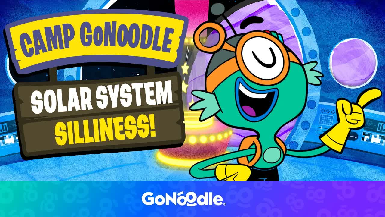 Camp GoNoodle: Solar System Silliness! | GoNoodle GoSummer | Dance and Learn For Kids | GoNoodle