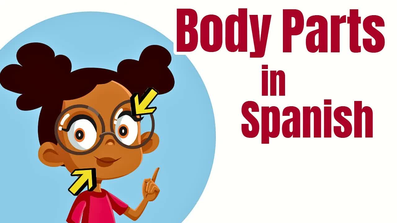 Body Parts in Spanish for Kids | Spanish Vocabulary Lesson