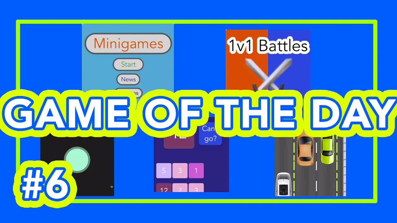GAME OF THE DAY #6 | Featured in Hopscotch!