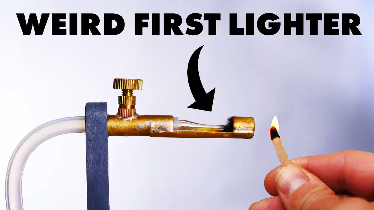 This 200-Year-Old Lighter Ignites Without a Spark