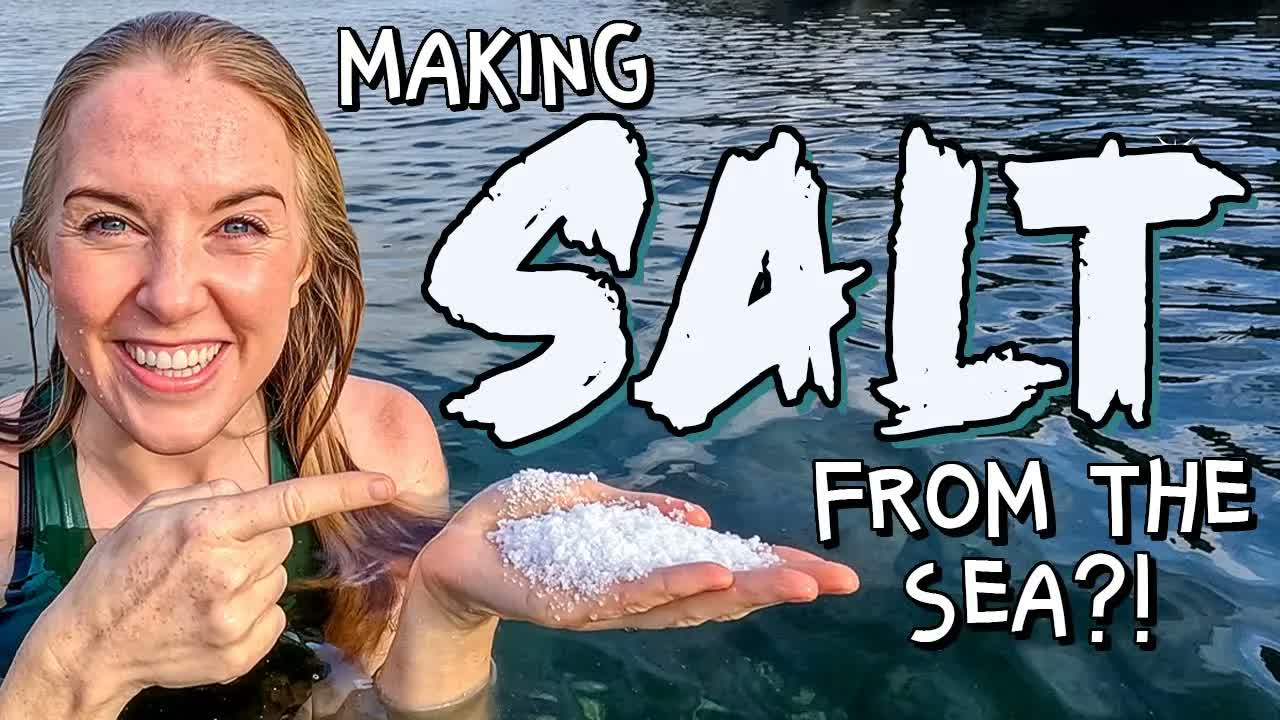 How is Sea Salt made? | Maddie Moate