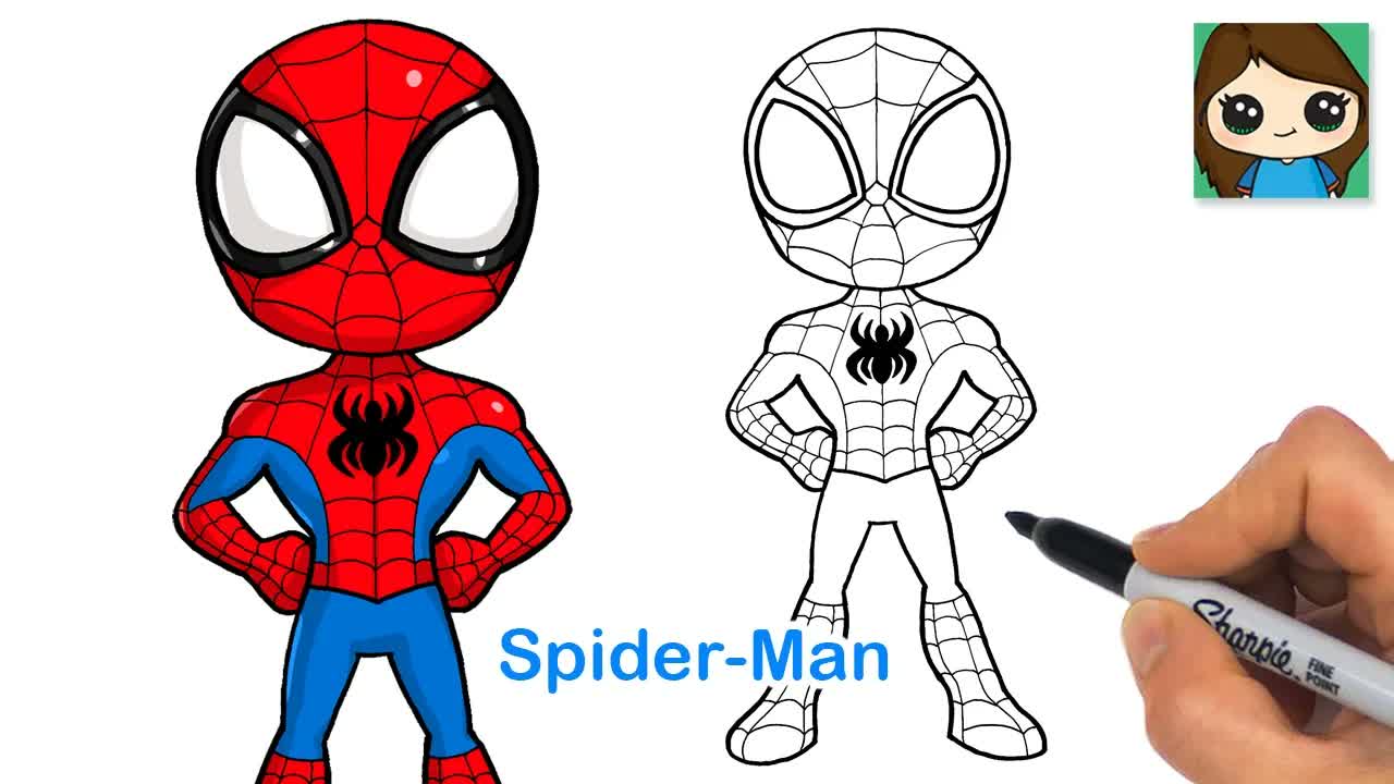 How to Draw Spiderman | Spidey and His Amazing Friends
