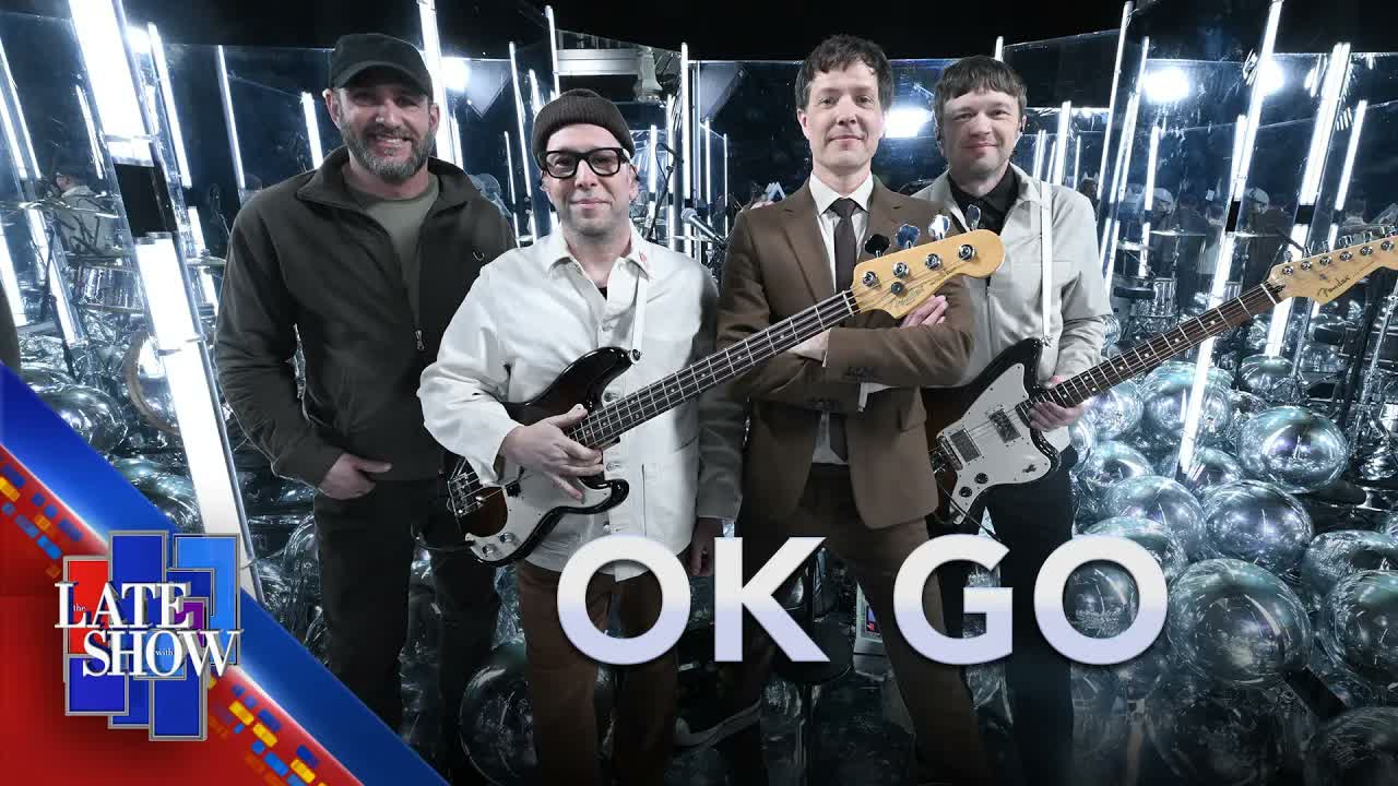 "Love" - OK Go (LIVE on The Late Show)