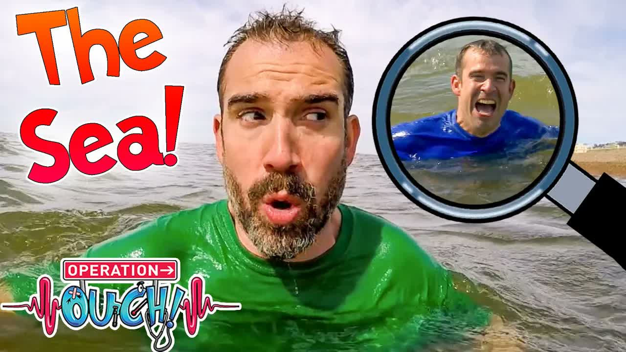 Dr. Chris and Dr. Xand Jump in the Sea! | #Summer Science | Operation Ouch