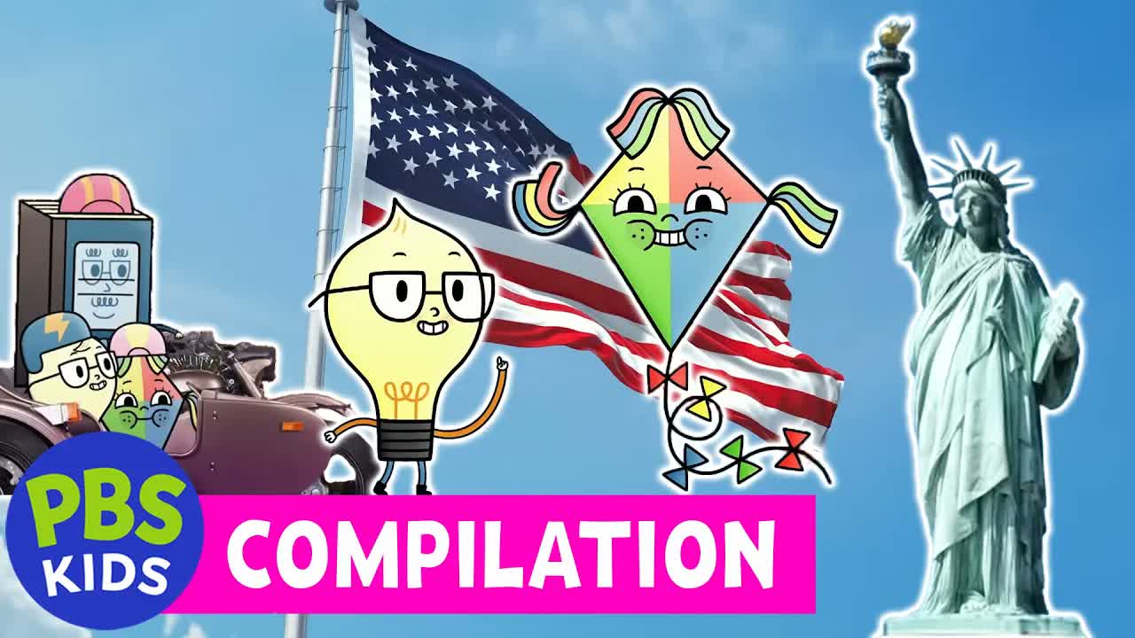 City Island USA! | 🇺🇸 Explore the USA with Watt and Windy in this Kids Compilation! 🇺🇸 | PBS KIDS