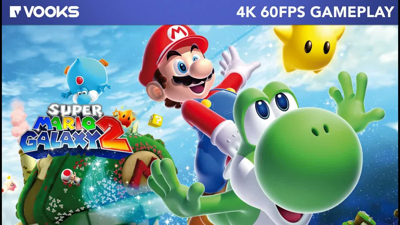 Super Mario Galaxy 2 - Switch 2 Gameplay - 4K