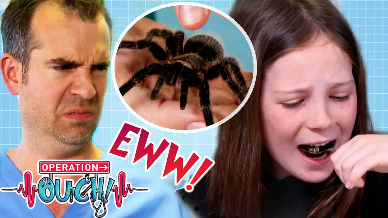 What Makes You Squeamish? 🤢 | Can You Watch Till The End? | Science for Kids | @OperationOuch