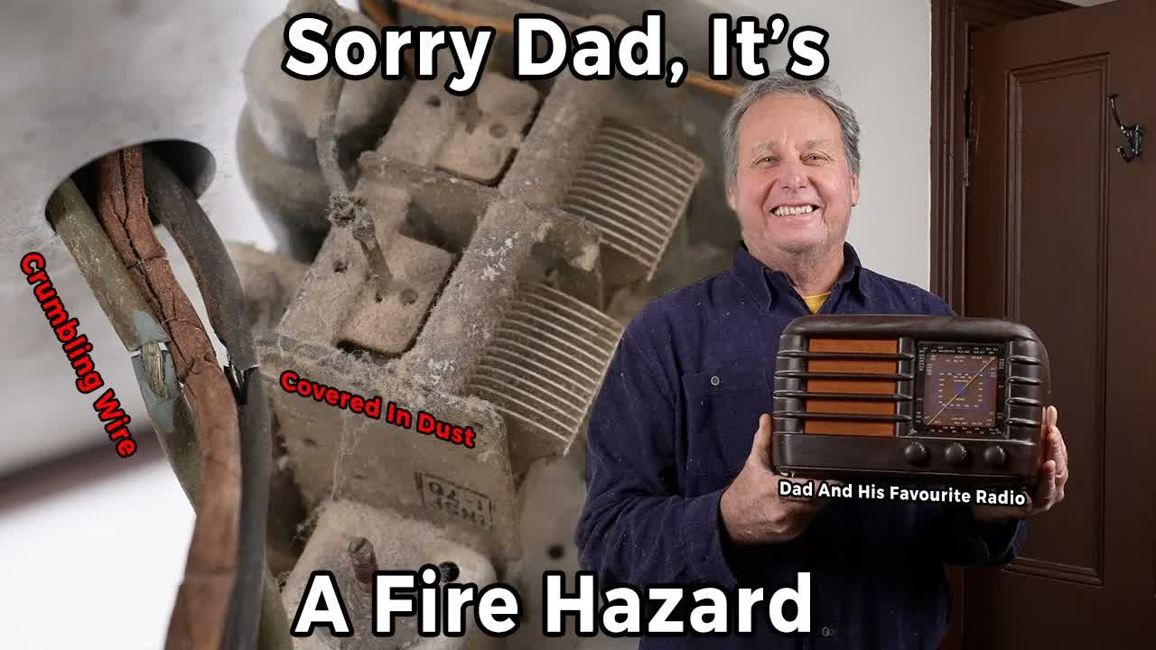 Fixing My Father's Favourite Radio Before It Burns The House Down