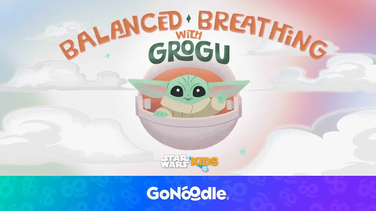 Balanced Breathing with Grogu | Calming Activities for Kids | GoNoodle ⁨@StarWarsKids⁩