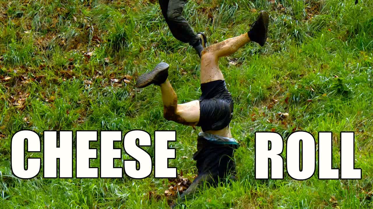 Slow Motion Cheese Roll - The Slow Mo Guys