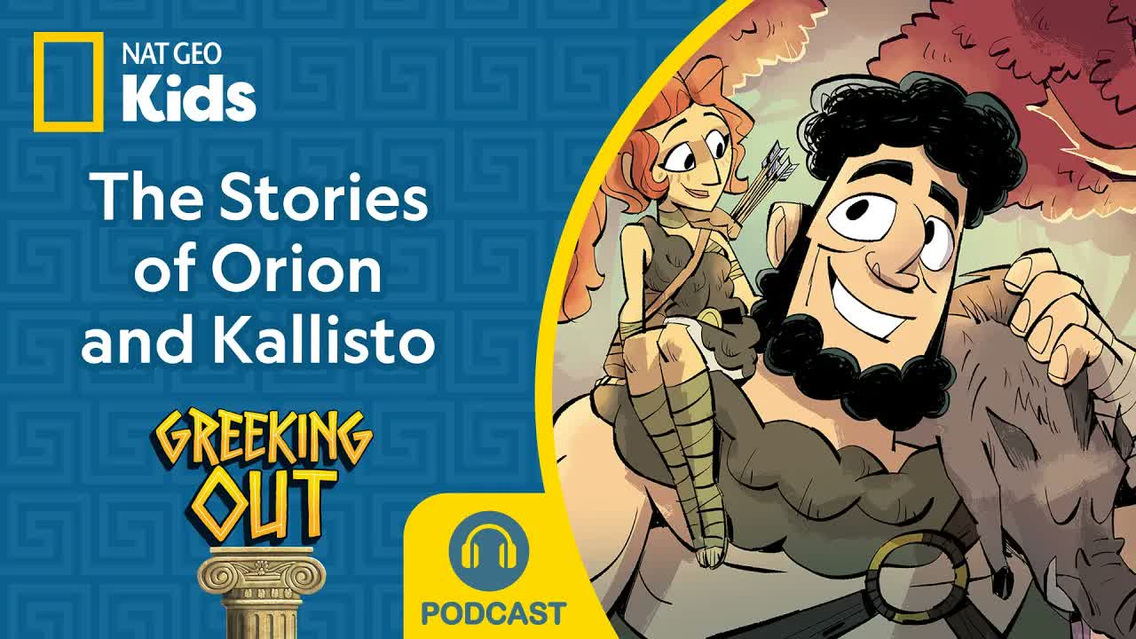 Did Artemis doom Orion and Kallisto?! | Greeking Out Podcast | S4 E5 FULL EP | Nat Geo Kids