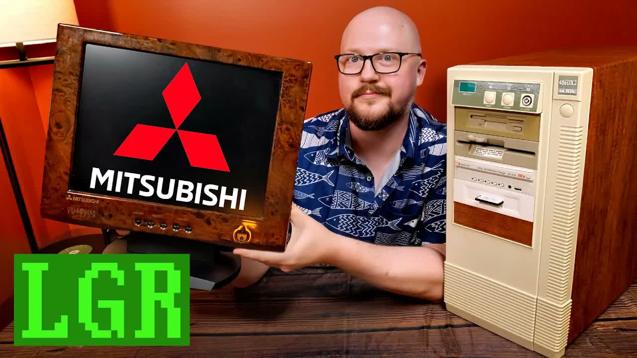 The $1,800 Luxury Walnut Burl Monitor from 1999