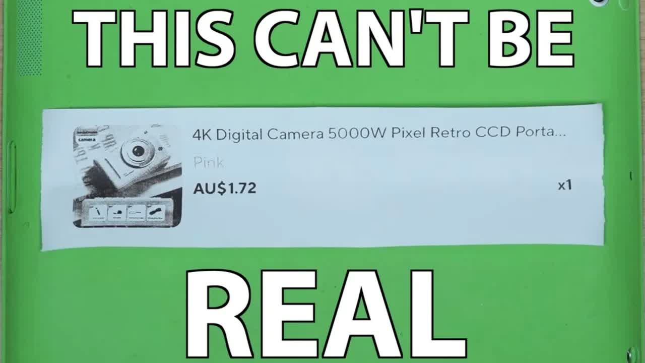 The $1 "4K" Digital Camera 👀