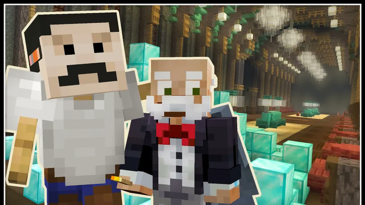 Building The Bank With Mumbo....  - Hermitcraft 11 Episode 14