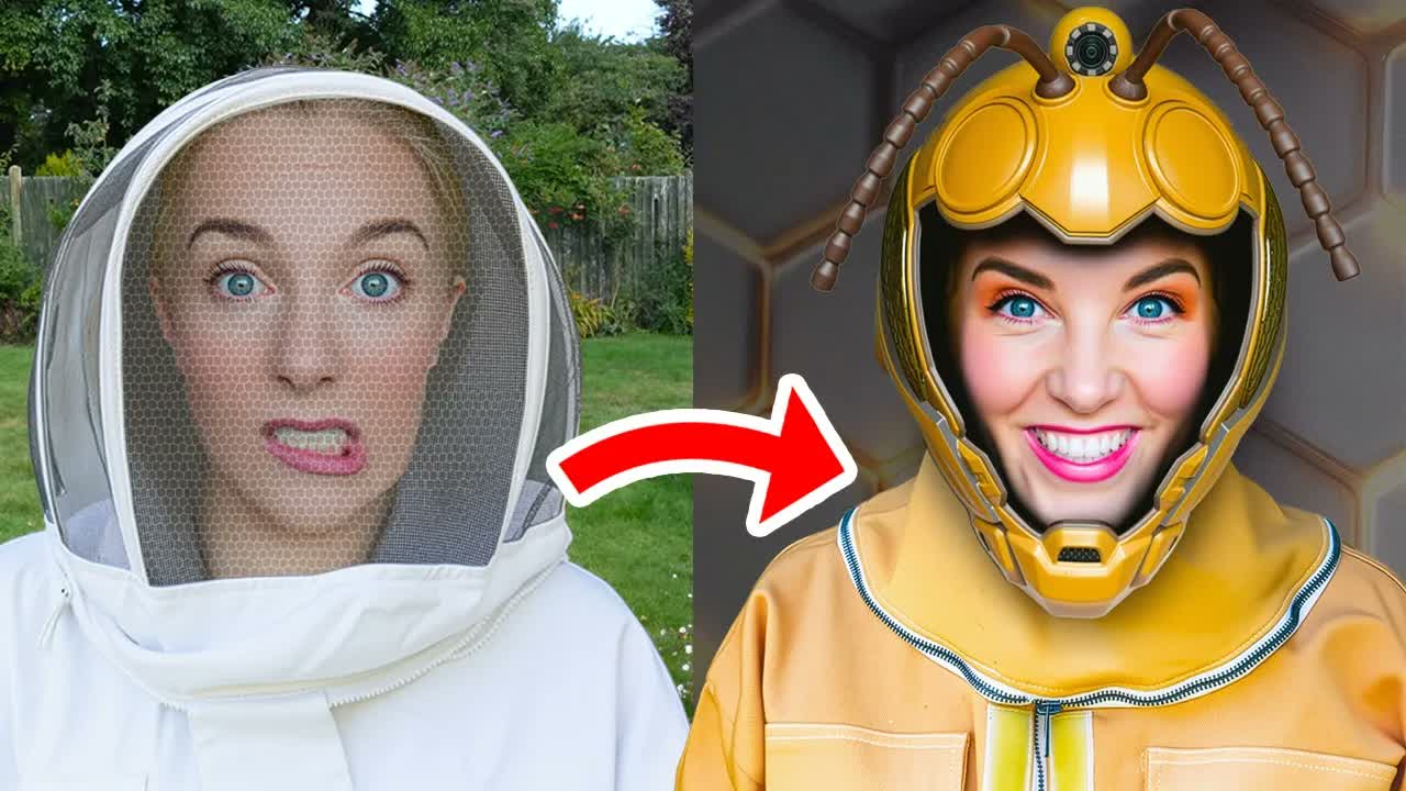How to make a SUPERHERO Beekeeper Suit! | Beekeeping with Maddie