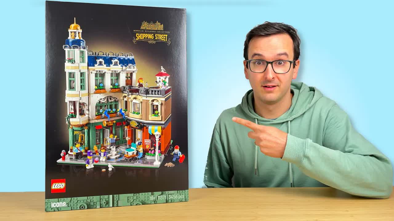 REVEALED! LEGO Shopping Street (Designer Interview)